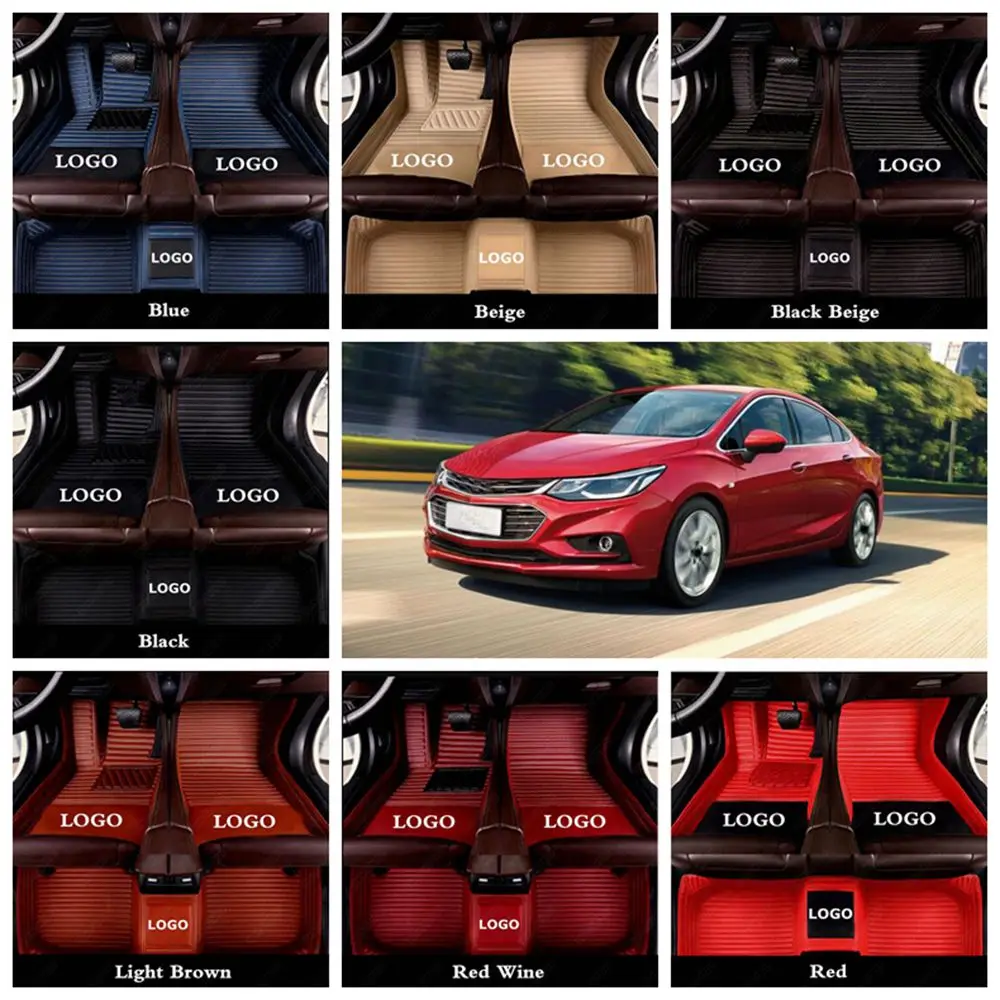 Автомобильный коврик для Chevrolet Camaro Cruze Equinox Malibu Trax Skid Sonic Sail Spark Blazer Epica Cavalier Captiva Tahoe Colorado