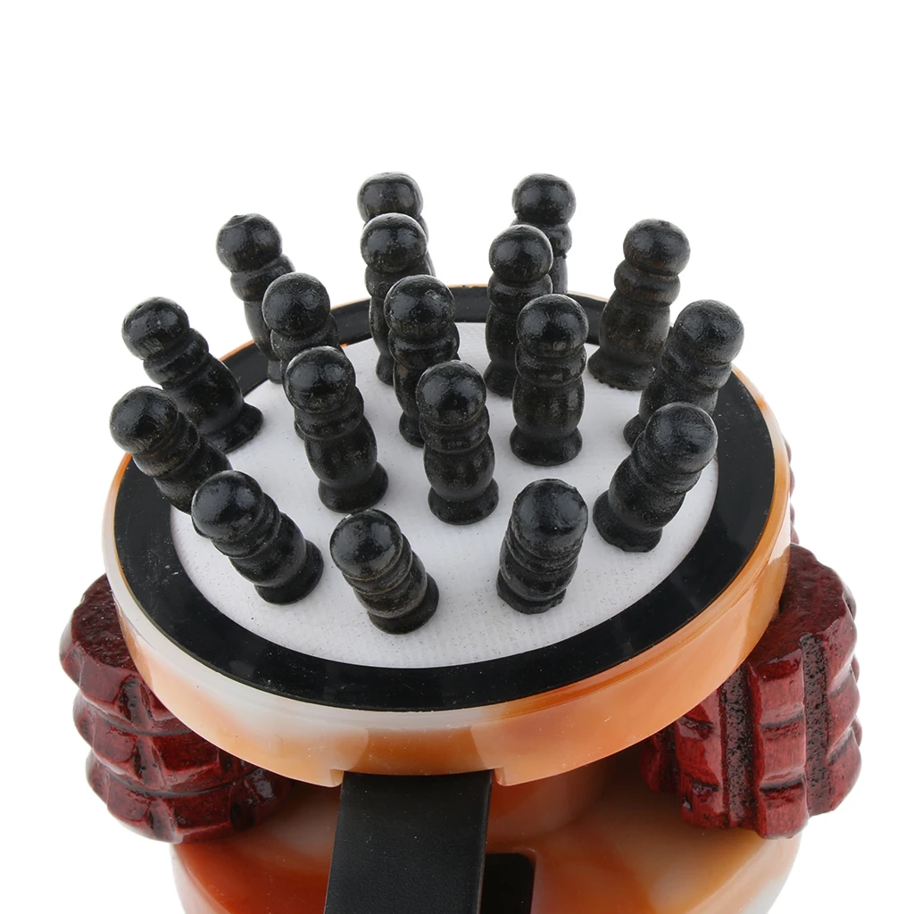 Wooden Roller Massage Body Knock Hammer Trigger Point Acupressure Relaxation for Body Shoulder Leg Arm Massage Tools