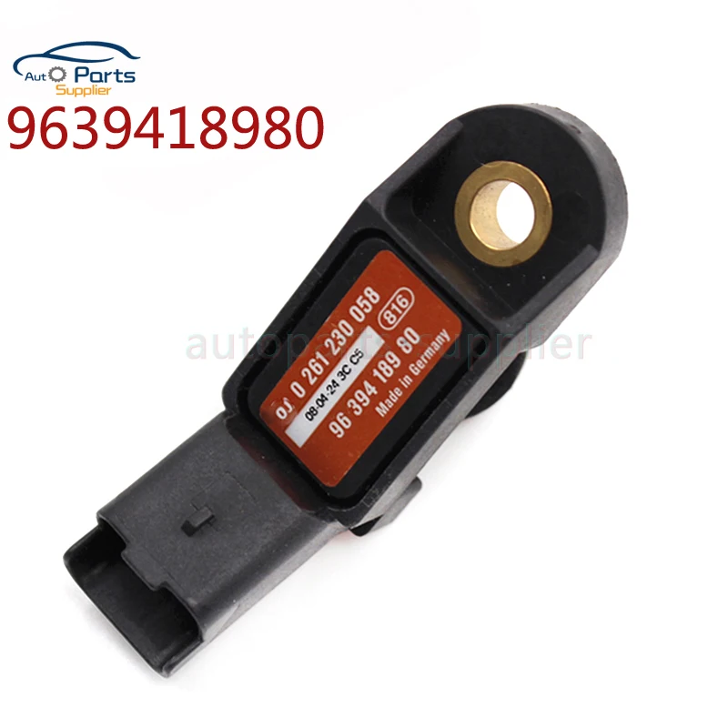 0261230058 9639418980 новый датчик давления на впуске для CITROEN FIAT LANCIA PEUGEOT RENAULT 1920AC 457403