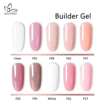

250ml Wholesale Builder Gel Nail Extension Jelly Gels Builder Thick Natural Camouflage UV Gel Manicure Led French Nail Art DIY