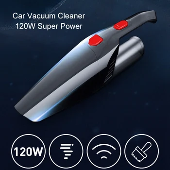 

Wireless Handheld Vacuum 12V Car Vacuum Cleaner,120W 5000PA Strong Power Suction for Home and Car Cleaning Wet/Dry Handheld Auto