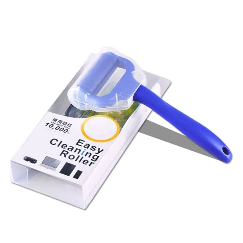 

Blue Reusable Vinyl Record Cleaner Anti-Static Silicone Easy Cleaning Roller LP Clean Device Tools Accessories