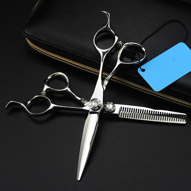 Newest Popular Hair Scissors With Detachable Comb Barber Hairdressing  Scissors comb set Hair Cutting Scissors 440C Japan Steel - AliExpress
