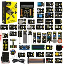 Keyestudio 45 en 1 Capteur Kit De Démarrage Électronique Kit De Bricolage Pour BBC Micro: peu + 45 projets Avec Boîte-cadeau