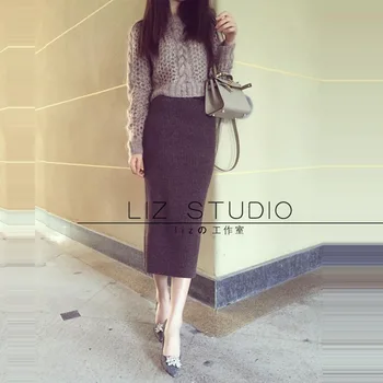 

Season Two Piece Suit Small Pepper Suit Skirt Sweater Bag Hip Dress 8588