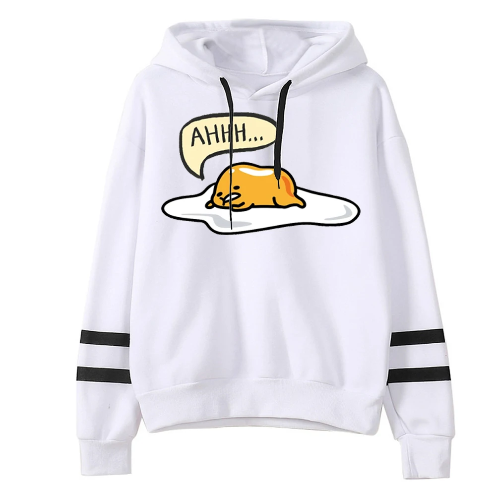 Женский стиль с капюшоном, дизайнерское худи для женщин, Топ бренд gudetama, принт, забавная уличная одежда, милые толстовки - Цвет: S0155