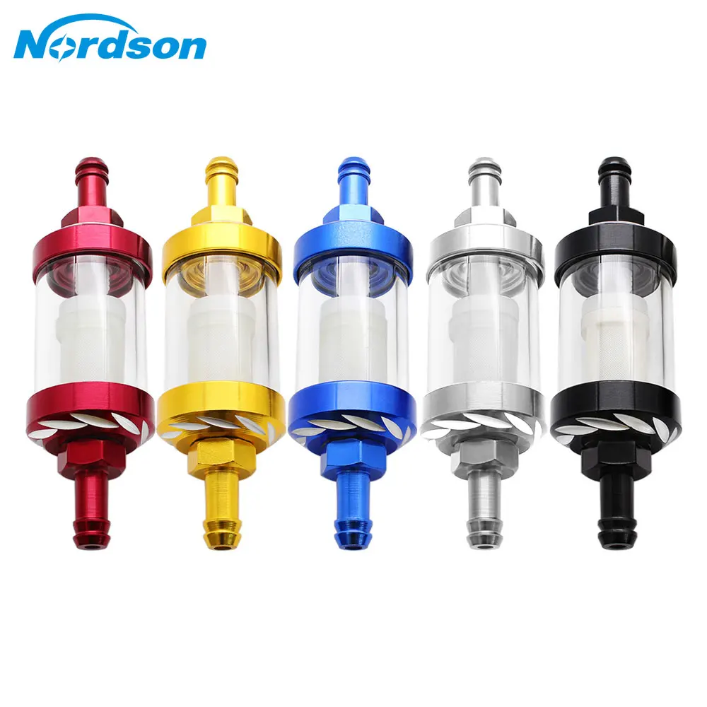 

Nordson 8mm CNC Gas Fuel Oil Filters Fuel filter Motorcycle Accessories For ATV Dirt Pit Bike Automobile Motor Filtro