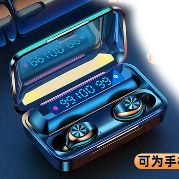 

touch Bluetooth headset 5.0 digital display TWS Bluetooth headset LED digital display breathing