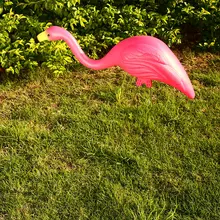 Реалистичные фламинго газон украшения Искусственные пластиковые фигурки Свадебные Фламинго фигурки красивые Фламинго орнамент искусство