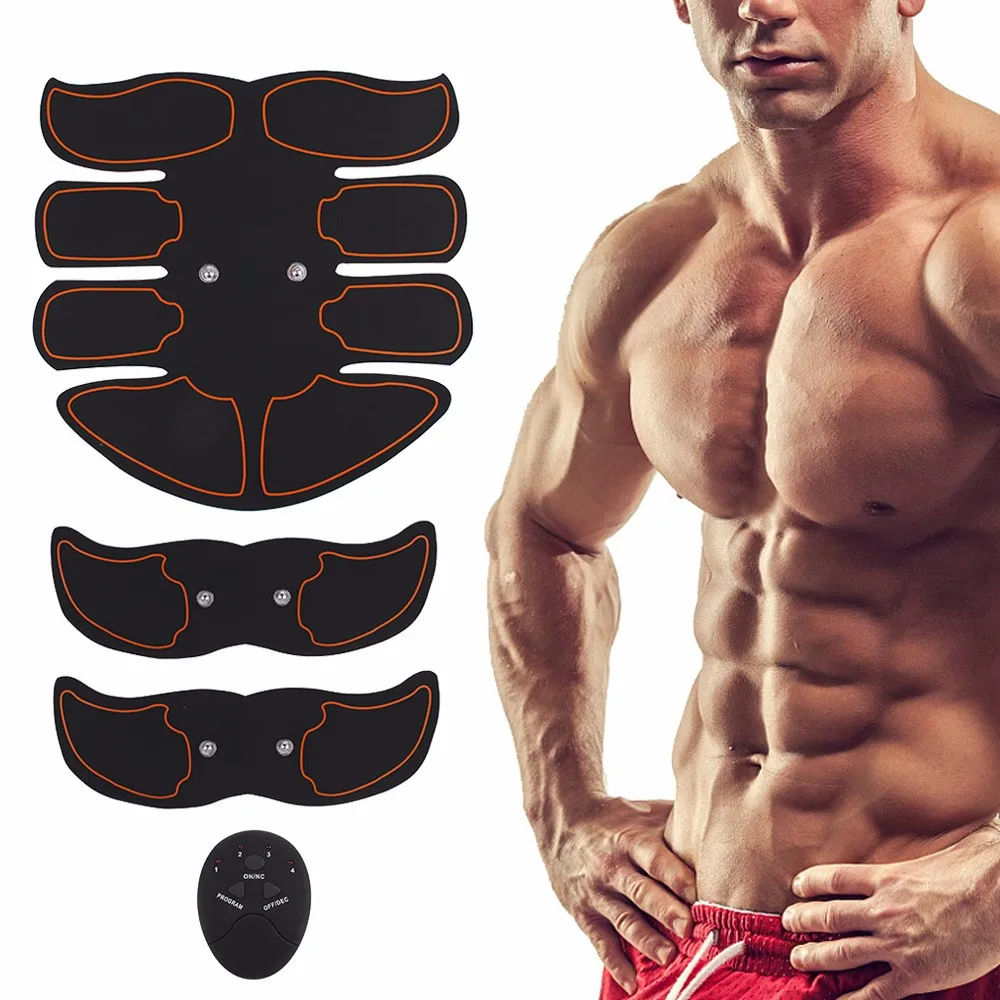 Fitness Muscle Stimulator Arm Leg Foot Trainer Body Slimming Shaper Machine Abdominal Relaxing Massager Vibrating Stimulator