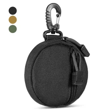 

1000D Tactical EDC Pouch Wallet Bag Portable Key Coin Purse Waist Fanny Pack Earphone Bag Mini Key Holder Pouch for Hunting