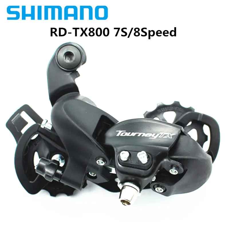SHIMANO RD-TX800 задних тормозных колодок горный велосипед Совместимость фотоаппаратов моментальной печати 7 S/8 задний переключатель скорости Доступно 11/14 т маховик совершенно аппарат не Привязанный к оператору сотовой связи