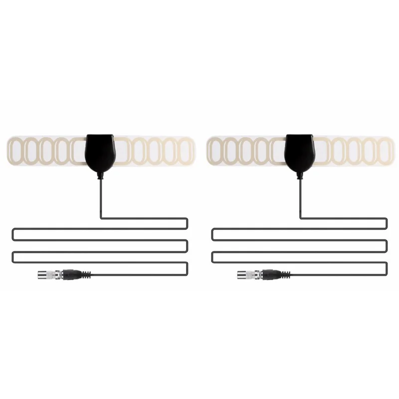 25miles Indoor TV VHF UHF FM 4K 1080P HDTV HD DVB T2 ATSC HD Thin TV 2