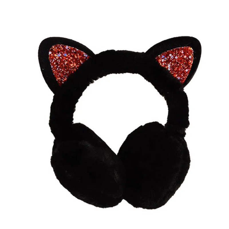 M06 Black Зимние наушники Calymel для женщин и мужчин, защита для ушей, мягкий теплый наушник, теплый подарок на Рождество, уличные наушники для катания на лыжах, верховой езды - Цвет: M06 Black