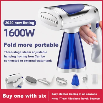 

Qitherm Handheld Stoomboot 1600W Folding Handheld Hanging Ironing Machine Portable Steam Iron Travel Tempering Ironing Machine