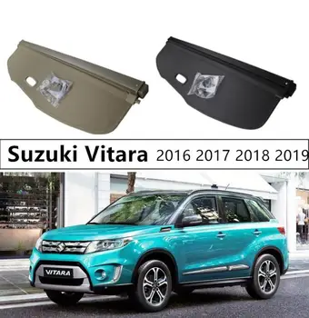 

Rear Trunk Cargo Cover Security Shield For Suzuki Vitara 2016 2017 2018 2019 High Qualit Auto Accessories