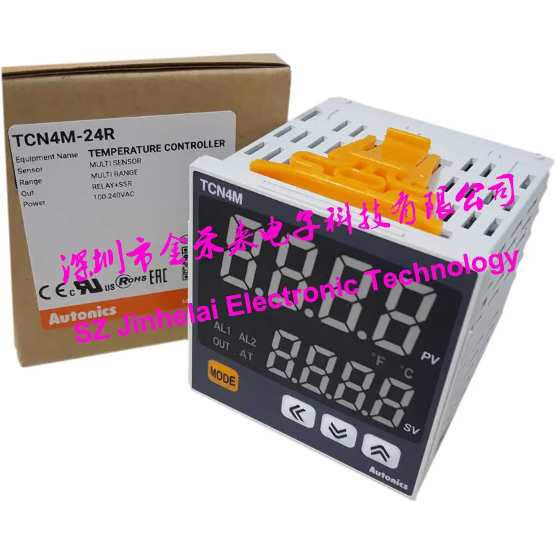 Новый и оригинальный TCN4M-24R температурный регулятор AUTONICS переключатель 100-240VAC |