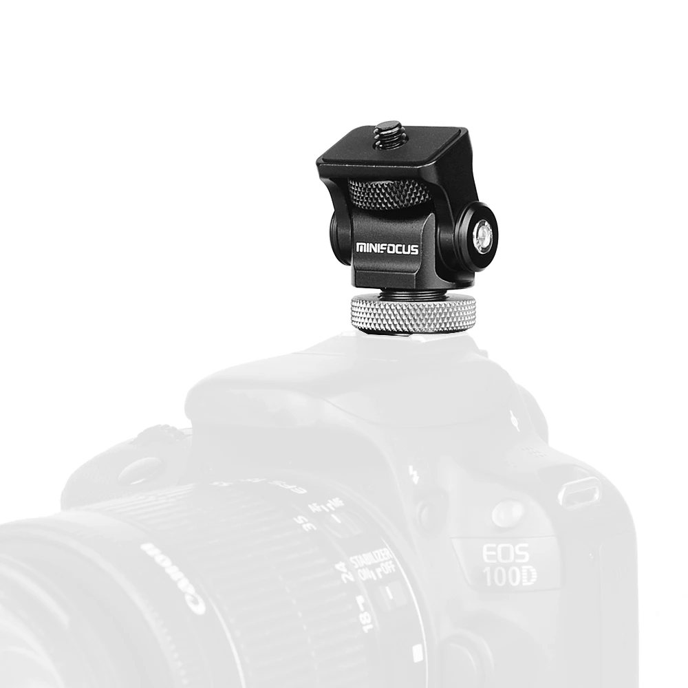 Hot Shoe Mount Monitor Flash Microphone Holder