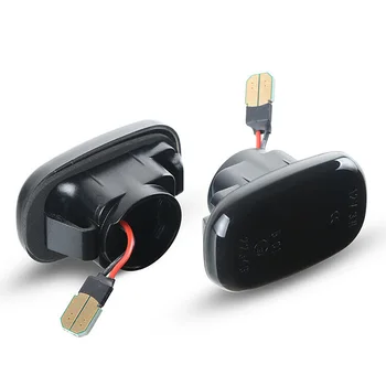

Dynamic Side Marker Light 12V 3W 2835 SMD Set Pair Smoke Lens High quality
