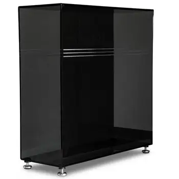 

Gray Square Black Rubber Record Shelf Old Record Storage Box 12 Inch Lp Acrylic Black Rubber Record Receiving Shelf