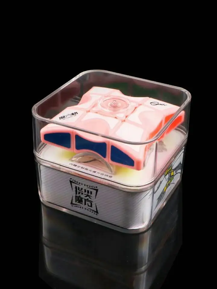 XMD 133 наконечник Рубика Куб с гироскопом игрушка палец Кубик Рубика с ящиком для хранения и сумкой для хранения интеллект Кубик Рубика релаксацио