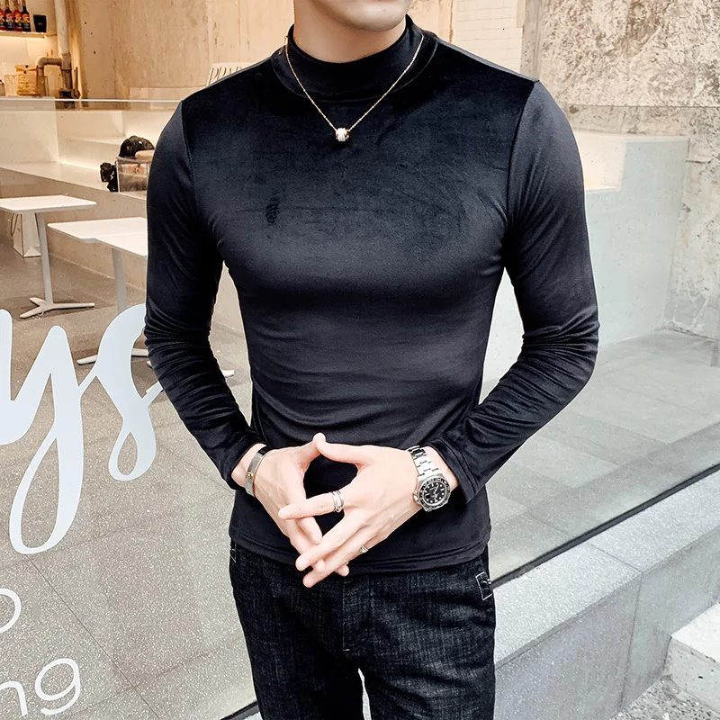velvet turtleneck mens