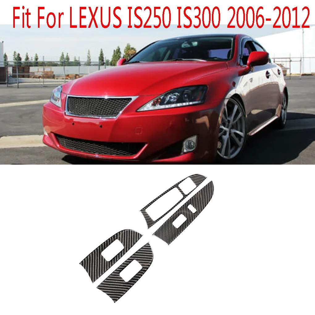 Замена для Lexus IS250 300 350C 2006-2012 панель из углеродного волокна, наклейка для автомобиля, панель переключения передач A