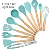 11pcs Light Blue B