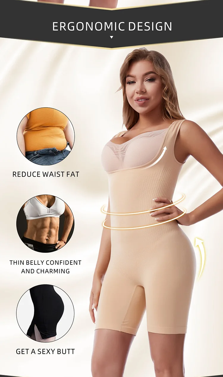 best shapewear Women Shapewear Bodysuit Slimming Underwear Weight Loss Fat Burner Tummy Control Body Shaper Waist Cinchers Butt Lifter Panty best shapewear for tummy and waist