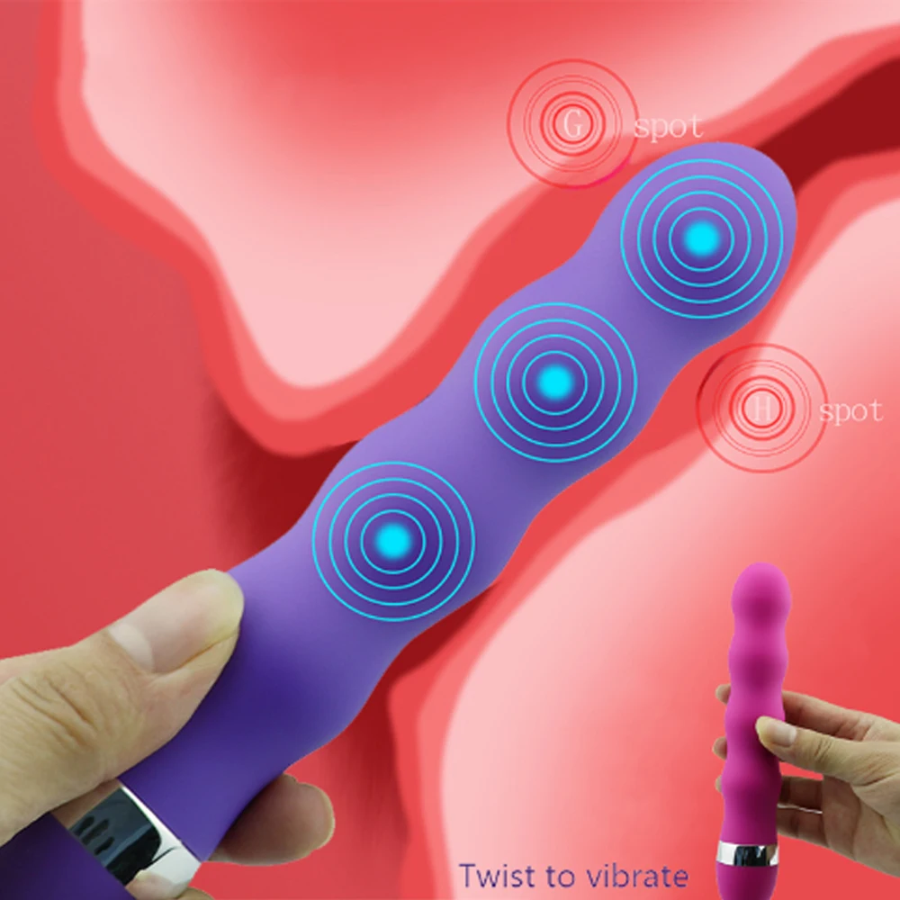 Силиконовая вилка секс-игрушки вибратор с резьбой вибрирующий массажер женские