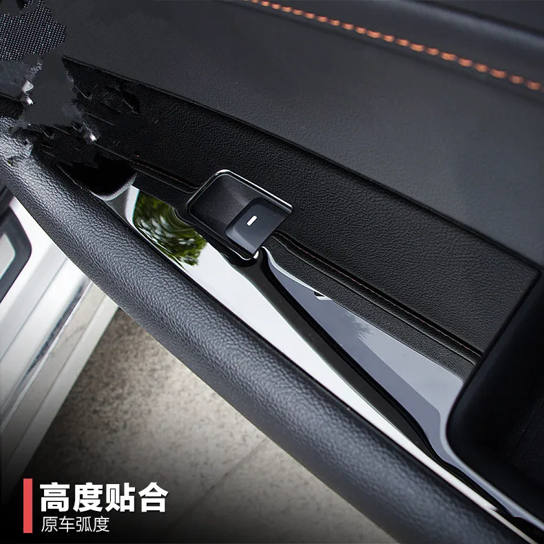 Stainless Steel Protective Window Switch Control Buttons Decorated Frame For Hyundai Sonata 9 AA530