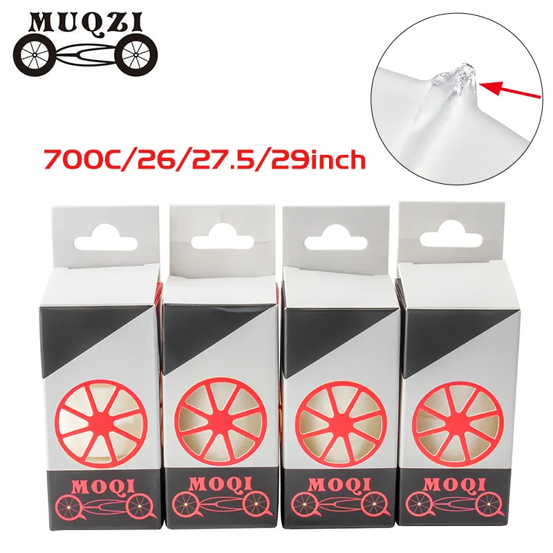 MUQZI 2Pcs Bicycle Tire Puncture Proof Belt Protection Pad 700C/26/27.5