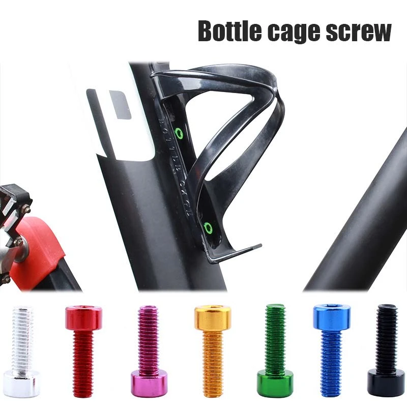 2 шт. винты для велосипедных бутылок из алюминиевого сплава бутылки воды клетка