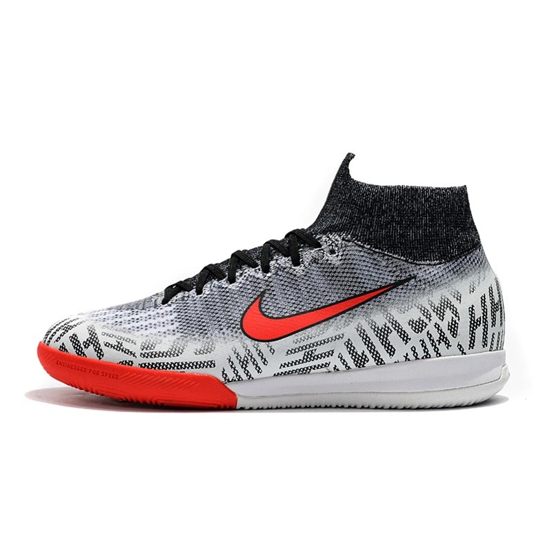 Nike Mercurial SuperflyX VI 360, элитные футбольные бутсы IC, женские футбольные бутсы для помещений, Zapatos De Futbol Hombre Tacos De
