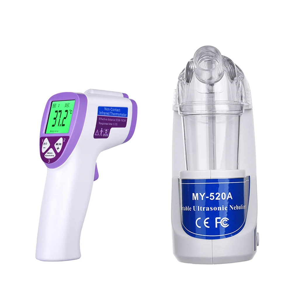 

Digital non-contact infrared body thermometer and medical asthma atomizer are suitable for children and adults