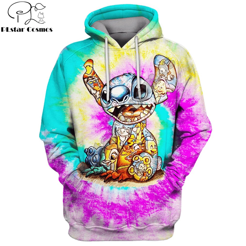 2020 New Fashion Men Hoodie Cartoon Lilo and Stitch 3D Printed Harajuku Sweatshirt Unisex Casual Pullover sudadera hombre 2020 New Fashion Men Hoodie Cartoon Lilo and Stitch 3D Printed Harajuku Sweatshirt Unisex Casual Pullover sudadera hombre