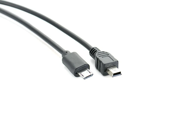 20 шт./лот 30 см микро USB к мини OTG кабель штырь конвертер адаптер для зарядки данных 5
