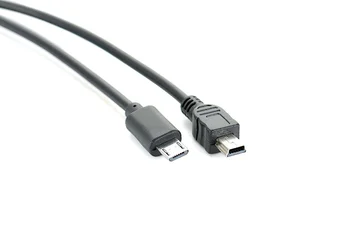 

20pcs/lot 30cm Micro USB to Mini USB OTG Cable Male to Male Converter Adapter Data Charging Mini 5-pin USB Extension Cable