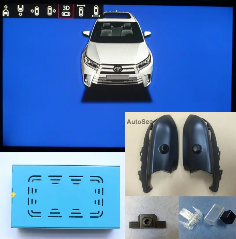 Камера наблюдения за птицами и глазами для Toyota RAV4 high Lander 360 градусов с