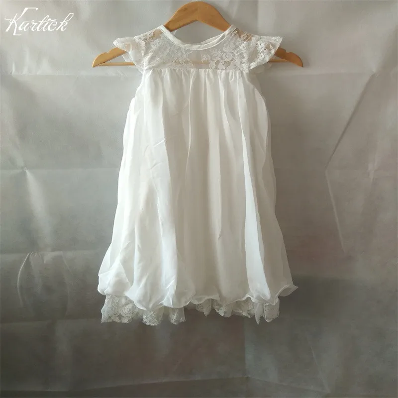 

Hot Sale Flower Girl Dresses for Wedding Brand New Chiffon Little Girls/Kids/Child Dress Lovely Party Pageant Communion Dress