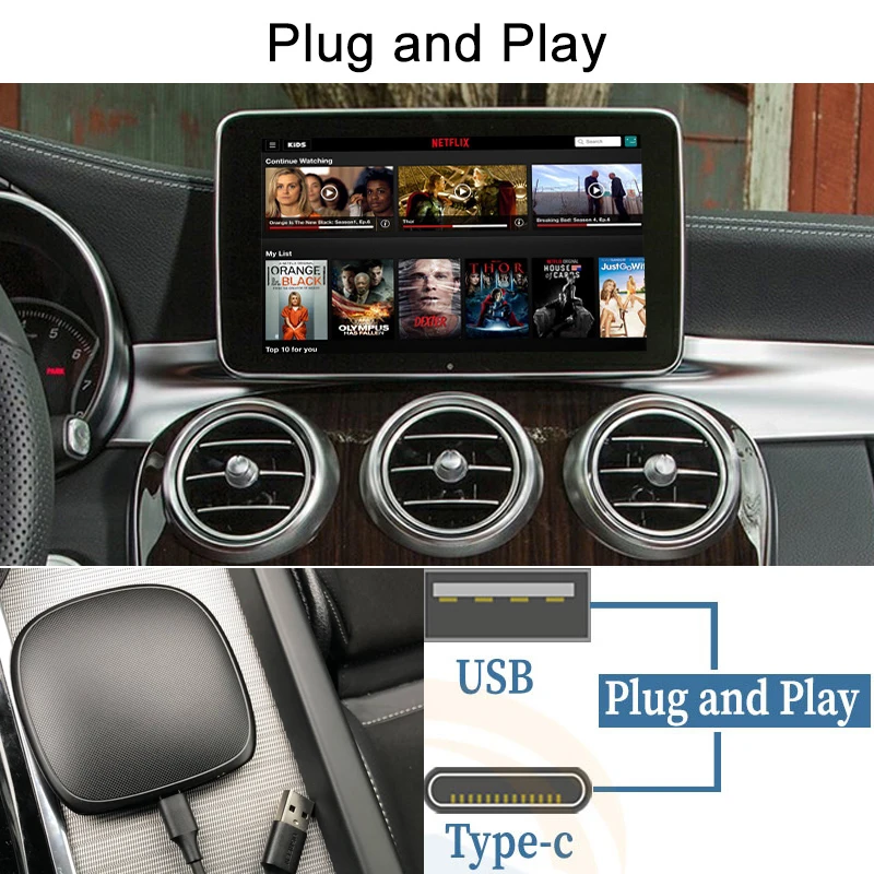 ڵ ȵ̵ θƮ ý Applepie ̴  CarPlay Ai ڽ Qualcomm 4 + 64G Youtube Netfix  BT Wifi ÷  ÷