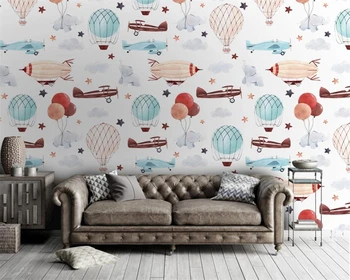 

Custom mural wallpaper 3D cartoon alphabet brick wall photo wallpaper wall cartoon children bedroom background wall decoration