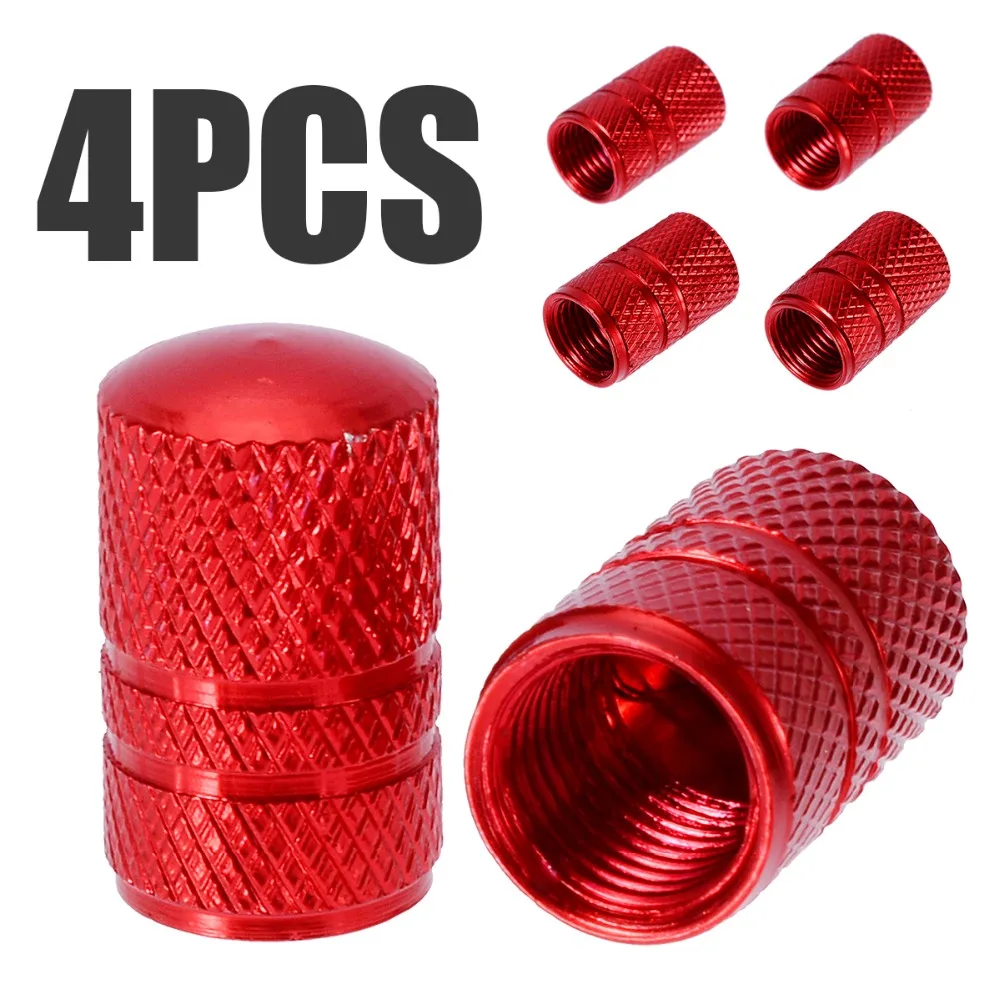

4pcs Universal Car Wheel Tire Valve Air Stem Cap Cover Auto Protection Cap Tire Accessories For Car Truck Bikes