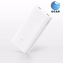 Original Mi 20000mah Xiaomi Mobile Phone Portable power bank Travel Charger
