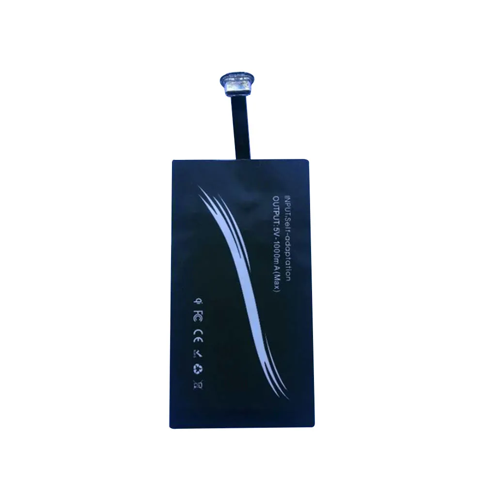 Computer Mobile Exchang Tools Qi Mobile Phone Wireless Charging Receiver For Type-C Fast Charging Ultra-Thin Wireless Receiver