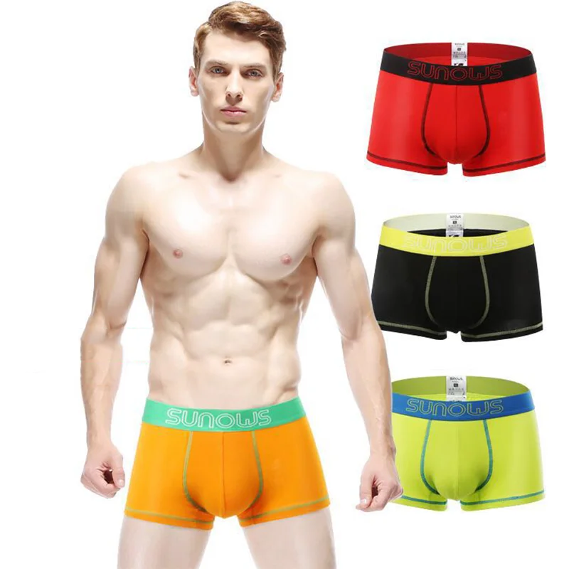 Мужские боксеры нижнее белье хлопковые сексуальные мужское мужские cueca masculina