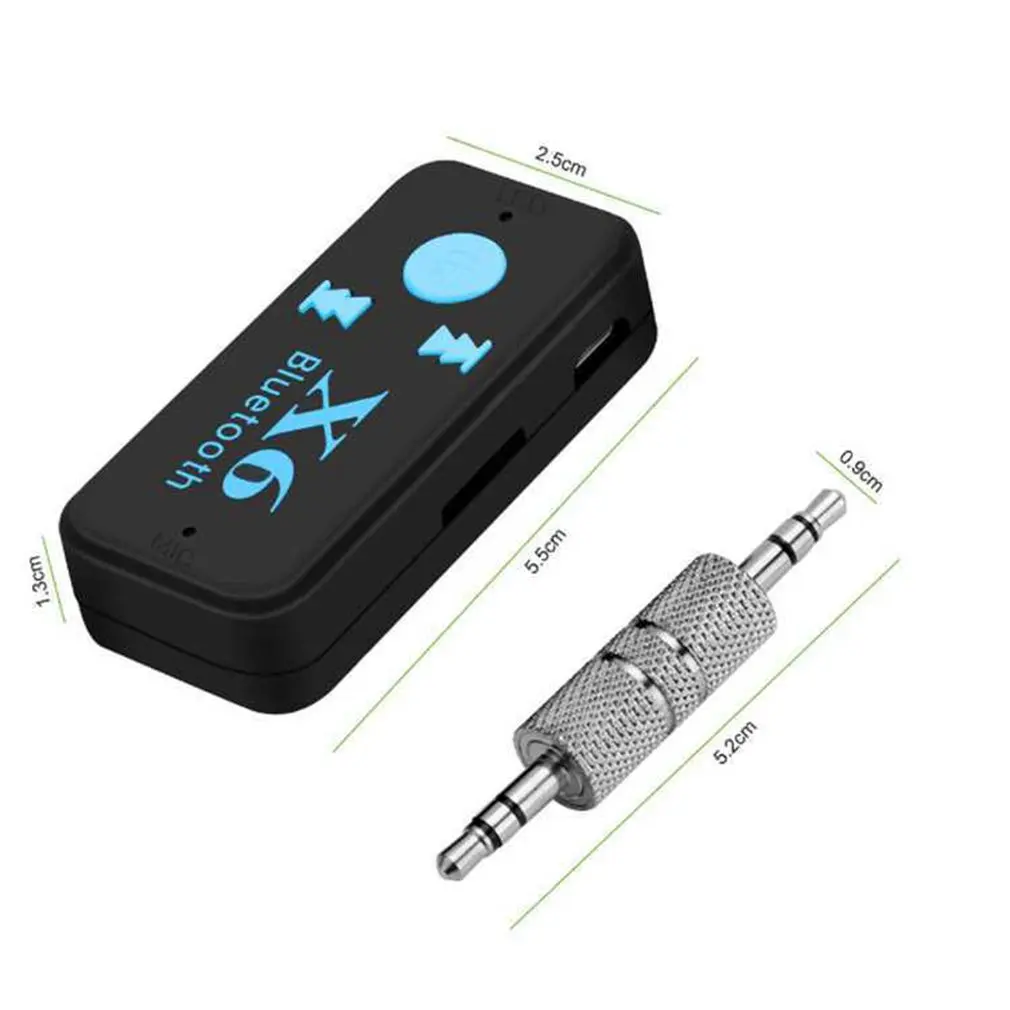 Портативный Bluetooth 5,0 аудио приемник Мини 3,5 мм HIFI AUX Стерео Bluetooth для ТВ ПК беспроводной адаптер для автомобиля Наушники