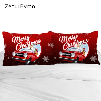 

3D Cartoon Pillow Case for Children/Baby,2 PCS Kids Pillowcase,Decorative Pillow Cover Bedding christmas for home