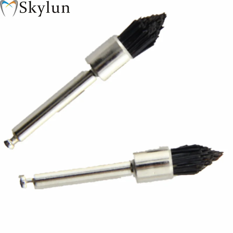 1000pcs Dental Polishing Brush Prophy Brush Latch Style Tapered