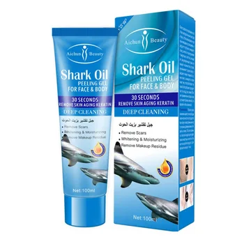 

Squalene Exfoliator Deep Cleansing Exfoliating Peeling Gel Smooth Moisturizing Skin Care Face Exfoliating Scrub Cleaner